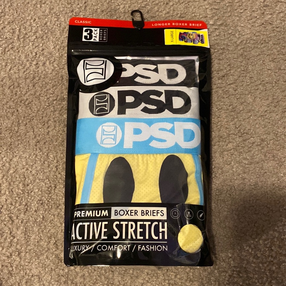 PSD 3-Pack Classic Longer Boxer Briefs